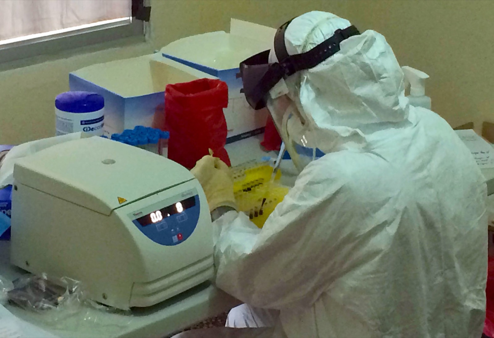 Naval Medical Research Center labs support Operation United Assistance